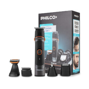 CORTAPELO INHALAMBRICO GROOMING KIT 5 EN 1 PHILCO CB8875PP