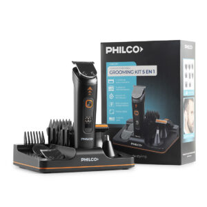 CORTAPELO INHALAMBRICO GROOMING KIT 5 EN 1 PHILCO CB8975PP