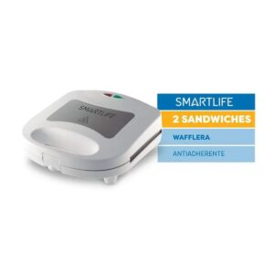 SANDWICHERA Y WAFLERA 2 EN 1 SMARTLIFE SL-SWD5000