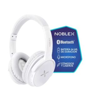 AURICULARES NOBLEX VINCHA BT BLACO HP350BTW